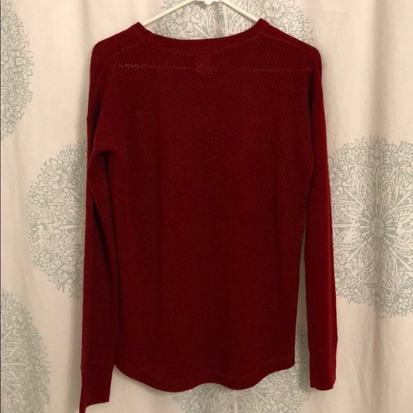 red womens sweater - Picture 5 of 7
